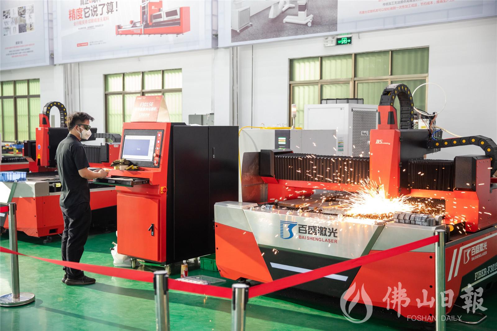 laser cutting machine, open type laser cutter, fiber laser, baisheng laser, metal fabrication, laser machine brand company